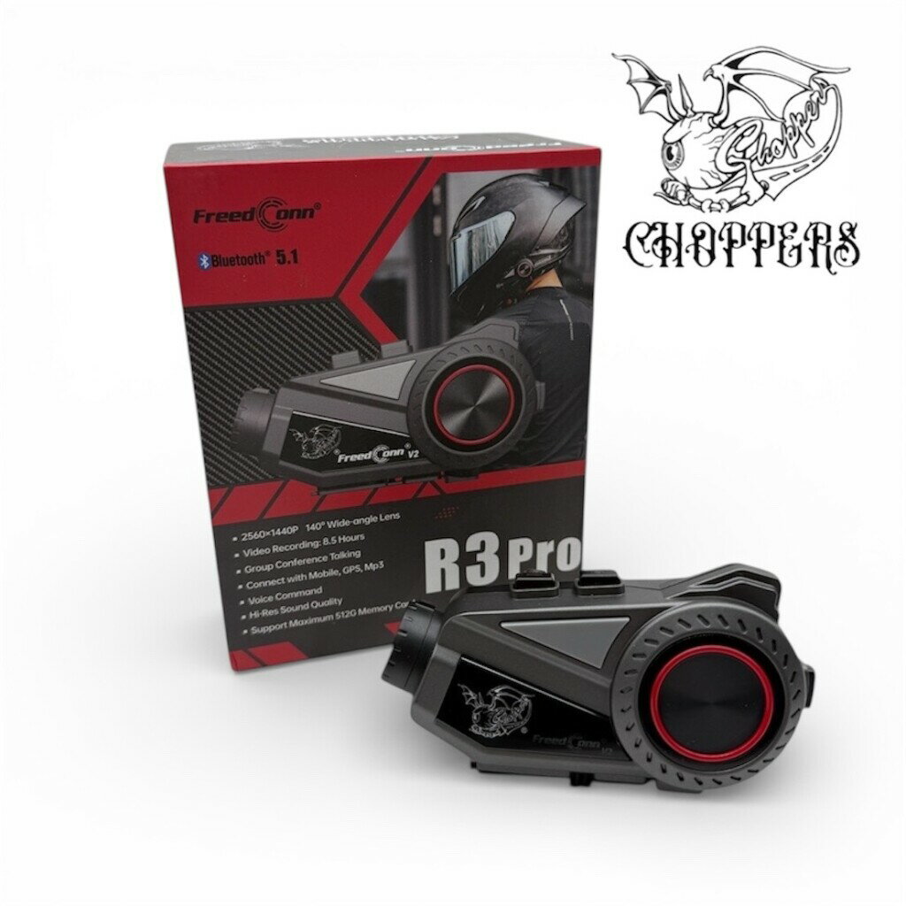FreedConn フリードコン CHOPPERS オリジナル R3 Pro V2 ドライブレコーダー バイク用カメラ 電子機器類