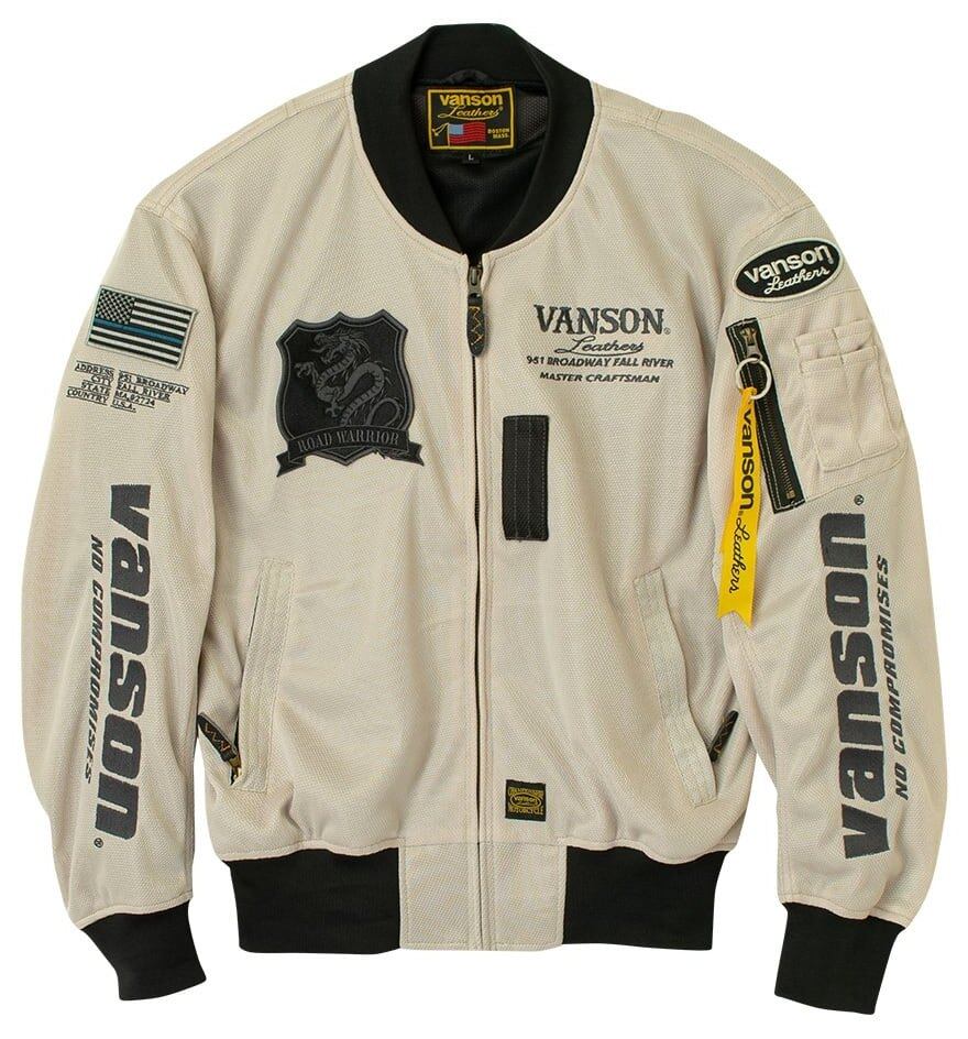 楽天市場】バンソン メッシュ ジャケット vanson（バイクウェア