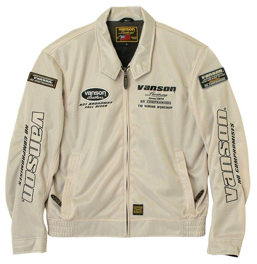 楽天市場】バンソン メッシュ ジャケット vanson（バイクウェア