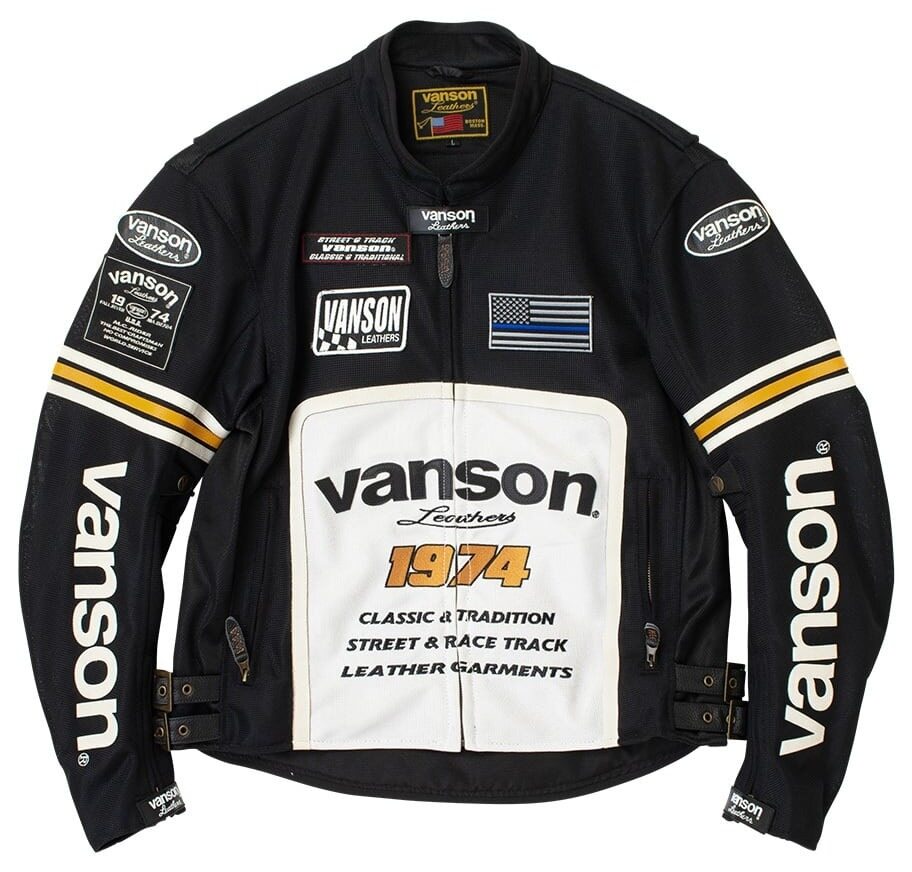 楽天市場】バンソン ライダース ジャケット（バイクウェア