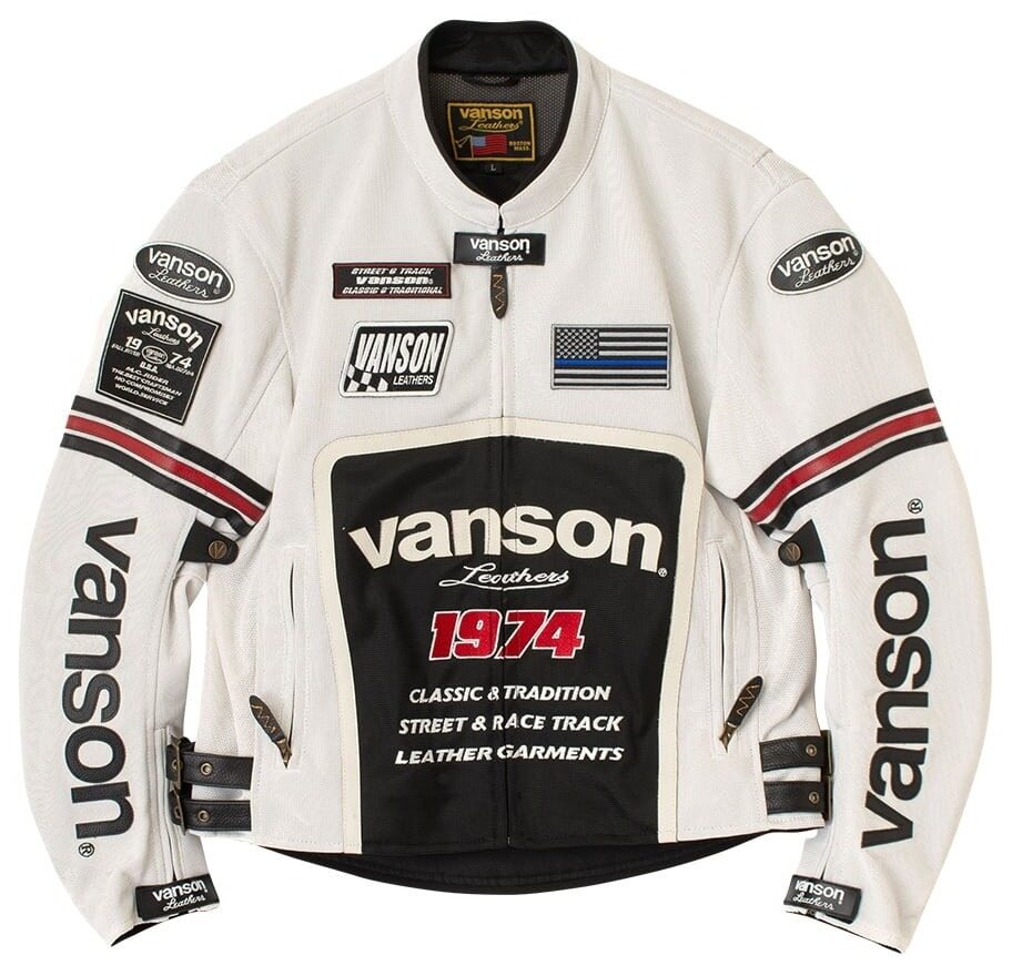 楽天市場】バンソン メッシュ ジャケット vanson（バイクウェア