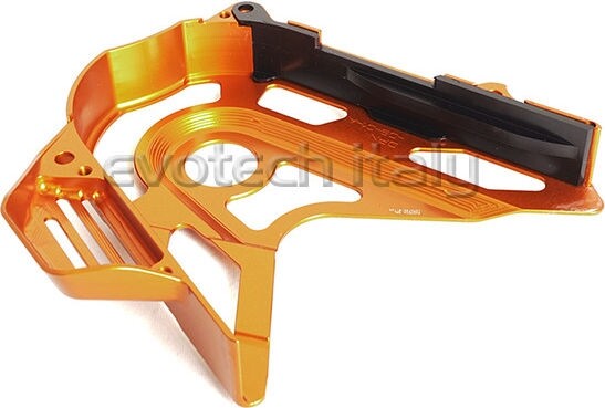 EVOTECH エボテック Front Chain Pinion Cover， Orange チェーンガード フレーム
