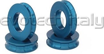 EVOTECH エボテック Brake Caliper Spacers Kit B_Dpzc_D22_D10_L5， Blue キャリパーオフセットカラー ブレーキ