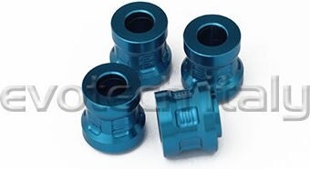 EVOTECH エボテック Brake Caliper Spacers Kit B_Dpzc_D22-20_D10_L18， Blue キャリパーオフセットカ..