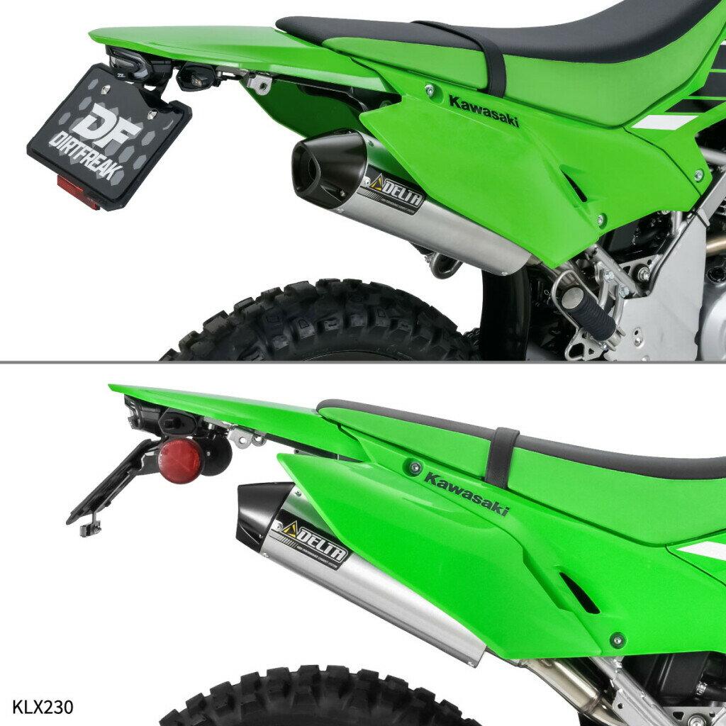 Dトラ250デルタマフラー Amazon | ダートフリーク(Dirtfreak) KLX250/D-TRACKER X '08-16 DELTA