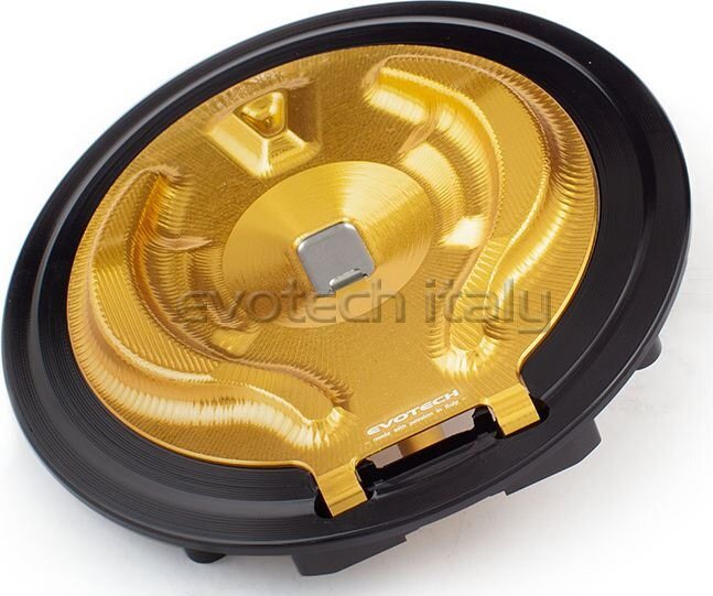樂天商城 - EVOTECH エボテック Key Lock Fuel Cap， Gold ガソリンタンクキャップボルト タンク関連 外装