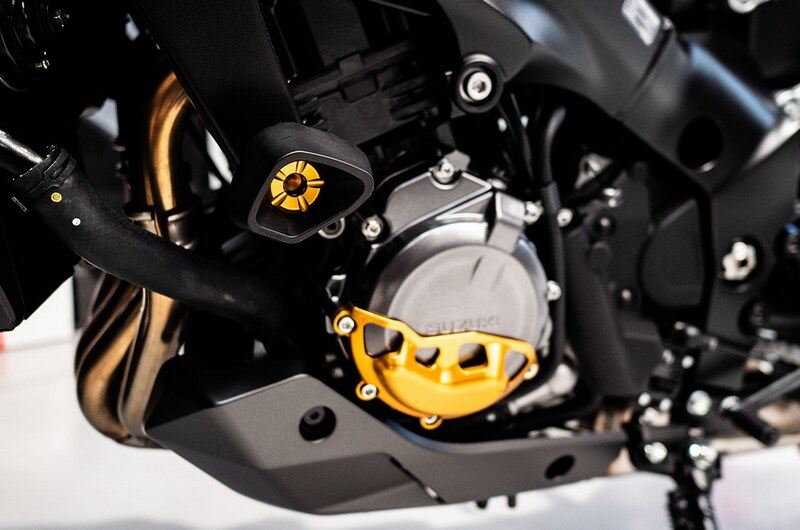 EVOTECH エボテック Antishock Frame Sliders， Gold エンジンスライダー・フレー...