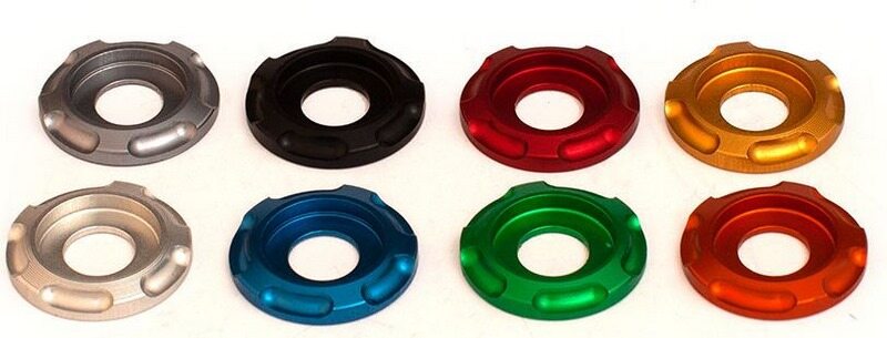 EVOTECH ���ܥƥå� Pair Of Special Aluminum Washers For Evotech Plate��S Support�� Gold ����¾�ե�������쥹���åȥ��ץ�����佤���� �ե��������Ϣ ����