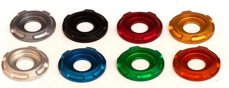 EVOTECH ���ܥƥå� Pair Of Special Aluminum Washers For Evotech Plate��S Support�� Silver ����¾�ե�������쥹���åȥ��ץ�����佤���� �ե��������Ϣ ����