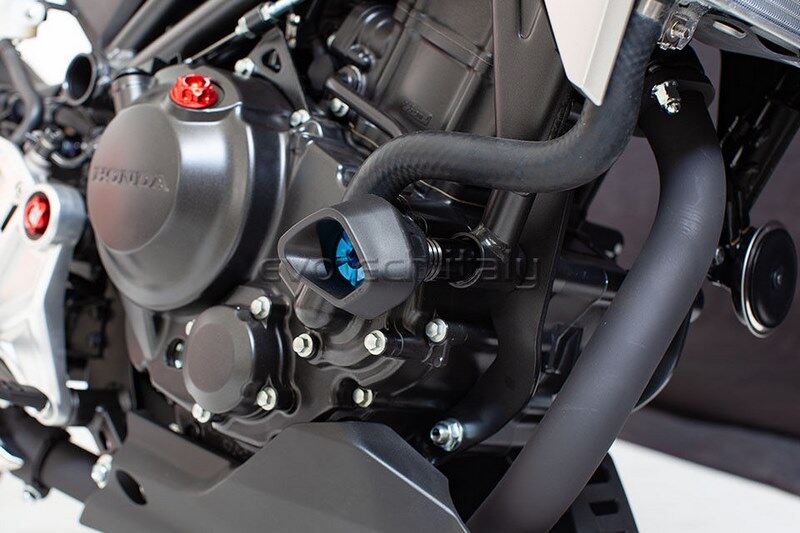 EVOTECH エボテック Antishock Frame Sliders， Blue エンジンスライダー・フレー...