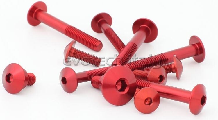 Rakuten - EVOTECH エボテック Fairing Bolts Kit， Red その他外装オプション・補修部品 外装