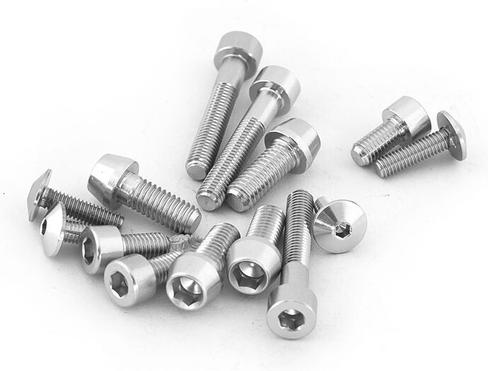 EVOTECH エボテック Fairing Bolts Kit， Silver その他外装オプション・補修部品 外装