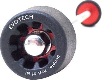 EVOTECH エボテック Rear Axle Fork Protector， Blue アクスルスライダー フレーム