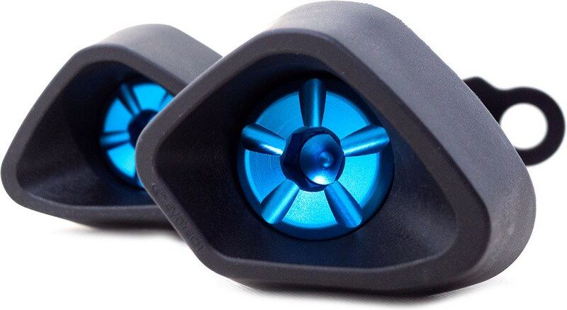 EVOTECH エボテック No Cut Anti-Shock Frame Sliders， Blue エンジンスライダー...