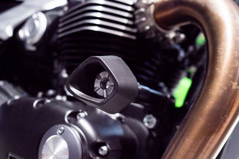 EVOTECH エボテック No Cut Anti-Shock Frame Sliders， Silver エンジンスライダ...