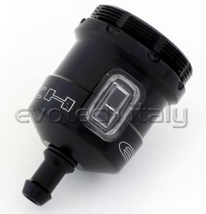EVOTECH エボテック Rear Brake/Hydraulic Clutch Fluid Reservoir， Matt Black マスターシリンダーリザーバータンク ブレーキ