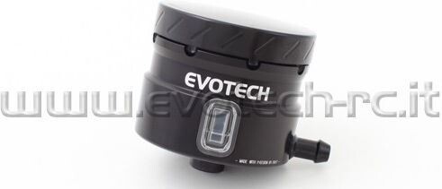 EVOTECH エボテック Front Brake Fluid Reservoir With Side Outlet， Matt Black マスターシリンダーリザーバータンク ブレーキ