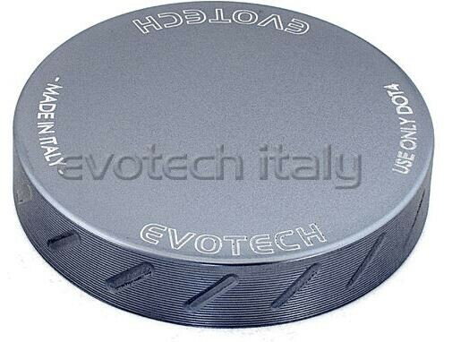 EVOTECH エボテック Fluid Tank Front Brake Cap， Titanium マスターシリンダータンクキャップ・リザーバーカバー ブレーキ
