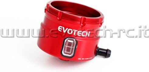 EVOTECH エボテック Front Brake Fluid Tank Body， Red マスターシリンダーリザーバータンク ブレーキ(2.0)