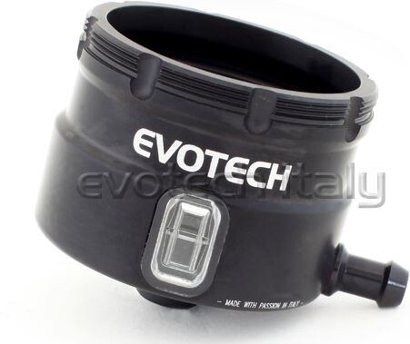 EVOTECH エボテック Front Brake Fluid Tank Body， Matt Black マスターシリンダーリザーバータンク ブレーキ