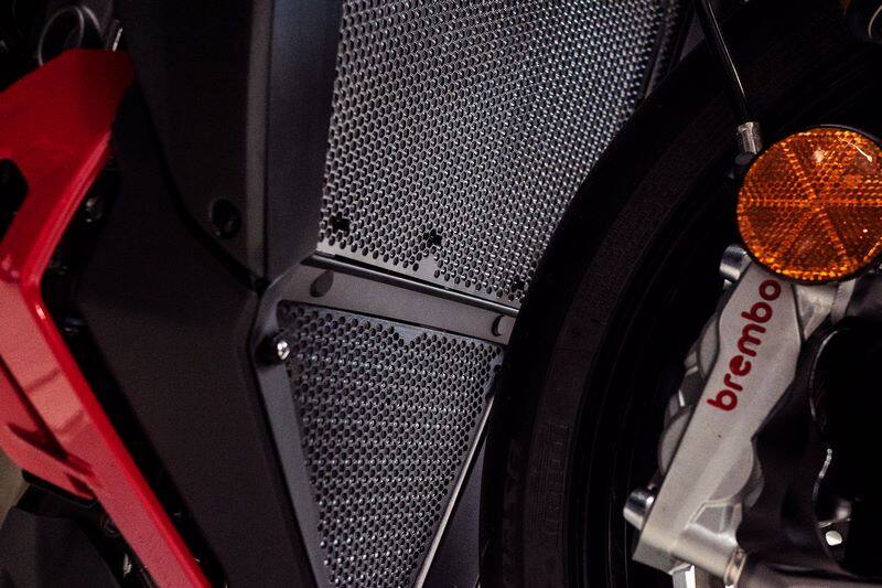 EVOTECH エボテック Radiator Guard STREETFIGHTER V4 S DUCATI ドゥカティ ラジエーターコアガード・オイルクーラーコアガード 冷却関連 エンジン