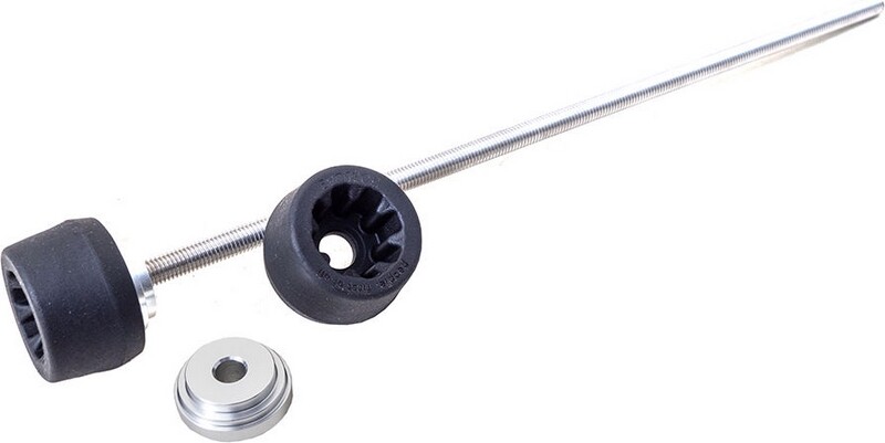 EVOTECH エボテック Front Axle Fork Guard， Silver アクスルスライダー フレーム