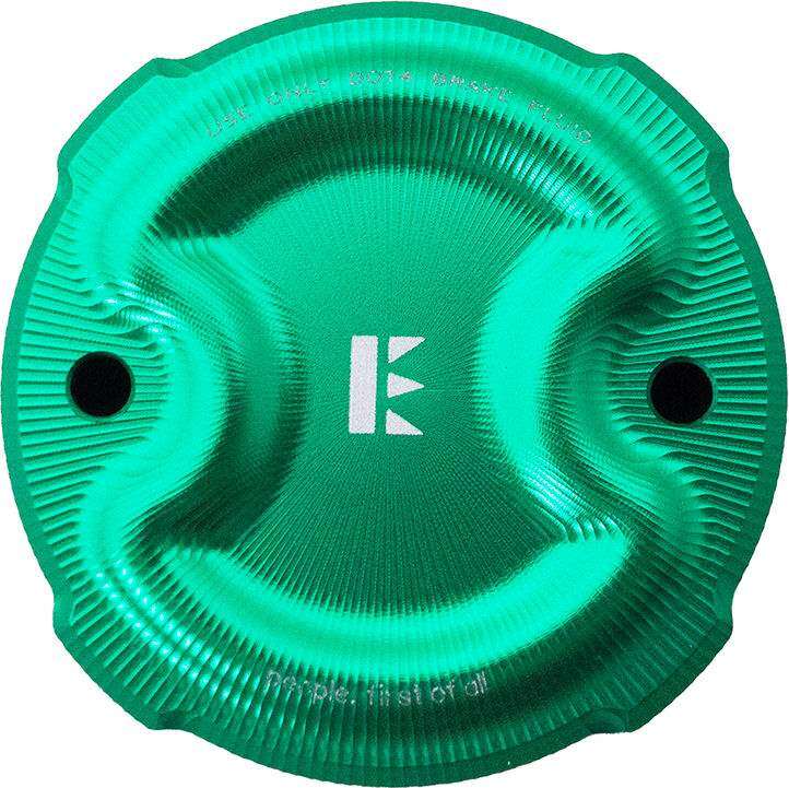 EVOTECH エボテック Brembo Brake Fluid Tank Cap 45Cc， Green マスターシリンダータンクキャップ・リザーバーカバー ブレーキ