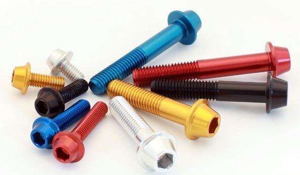 EVOTECH エボテック Ergal Flanged Socket Cap Bolts M6X10， Gold その他汎用外装部品・ドレスアップパーツ 外装