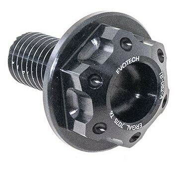 EVOTECH エボテック Swingarm Ergal Bolt M12X1，75， Black その他スイングアームオプション・補修部品 足回り