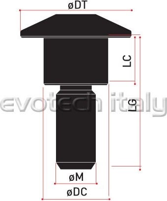 EVOTECH ���ܥƥå� Special Ergal Screw Vs-135�� Silver ����¾���ѳ������ʡ��ɥ쥹���åץѡ��� ����