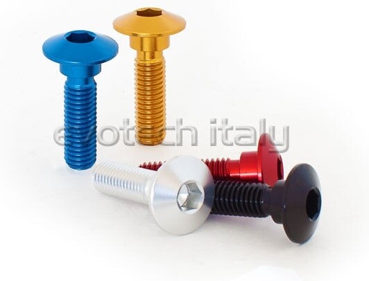 EVOTECH エボテック Special Ergal Screw Vs080， Gold その他汎用外装部品・ドレ...