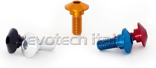 乐天商城 - EVOTECH エボテック Special Ergal Screw Vs058， Black その他汎用外装部品・ドレスアップパーツ 外装