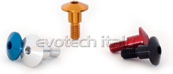 Rakuten - EVOTECH エボテック Special Ergal Screw Vs036， Blue その他汎用外装部品・ドレスアップパーツ 外装