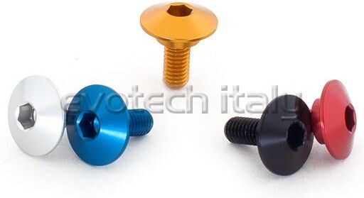 乐天商城 - EVOTECH エボテック Special Ergal Screw Vs029， Silver その他汎用外装部品・ドレスアップパーツ 外装