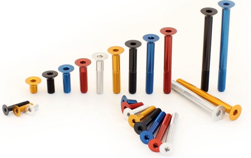 乐天商城 - EVOTECH エボテック Ergal Screw 7075 Tspei M4X25， Red その他汎用外装部品・ドレスアップパーツ 外装