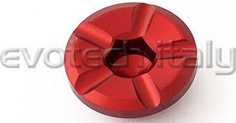 EVOTECH エボテック Replacement Ring Nut For Anti-Shock Crash Pads， Red その他ガード・スライダーオプション・補修部品 フレーム(2.0)