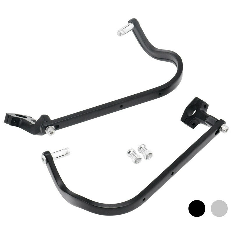 ZETA ジータ アーマーハンドガード ベンド 4stミニ 22.2mm【汎用】 4st Mini 125 22.2mmハンドル用 CRF125F HONDA ...