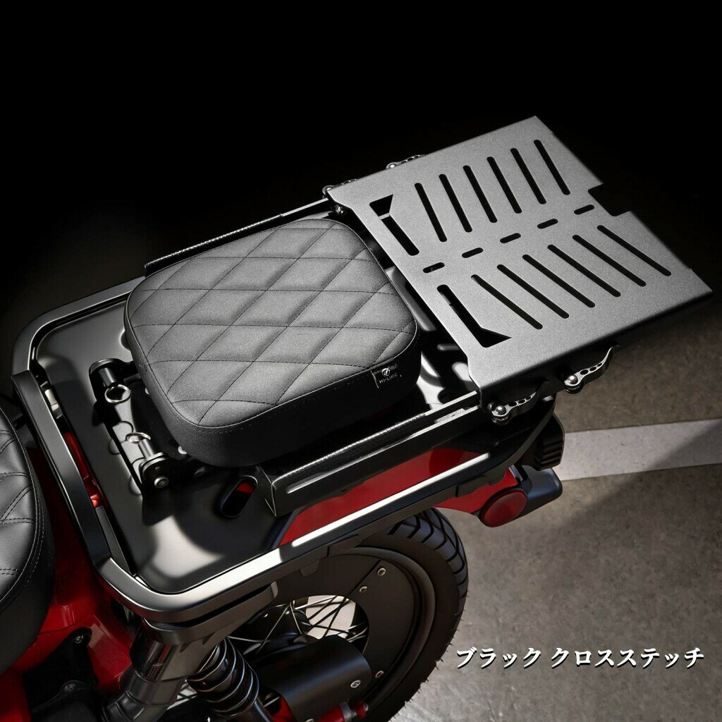 nextstage products ネクストステージプロダクツ 【セット商品】スライドキャリア 背もたれシート クロスカブ ハンターカブ スーパーカブ マット仕様 CT125 クロスカブ110 スーパーカブ110 クロスカブ50 スーパーカブ50 HONDA ホンダ シート シート関連 外装