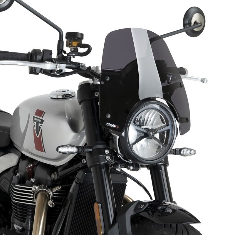 Puig プーチ ニュージェネレーションNKスクリーンSPORT(NEW GENERATION SPORT) SPEED TWIN 1200 RS 900 TRIUMPH トライアンフ スクリーン 外装