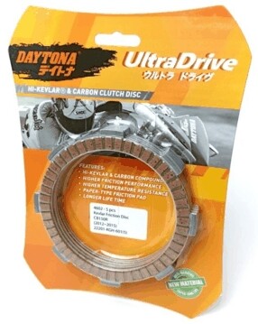 DAYTONA Indonesia デイトナ インドネシア Kevlar Friction Disc CB 150R CBR150R Sonic 150 HONDA ホンダ クラッチプレート・クラッチディスク・フリクションプレート 駆動系