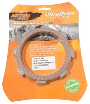 DAYTONA Indonesia デイトナ インドネシア Kevlar Friction Disc Mega Pro New HONDA ホンダ クラッチプレート・クラッチディスク・フリクションプレート 駆動系