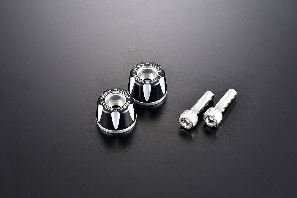 OVER オーヴァー バーエンド Type2 XSR900GP YAMAHA ヤマハ ハンドル カラー：ブラック×シルバーアルマイト仕上げ