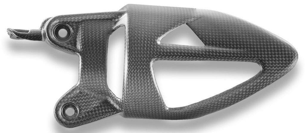 DUCABIKE (DBK) ドゥカバイク (ディービーケー) ドライカーボン リアサスペンションカバー MULTISTRADA V2 S DUCATI ドゥカティ その他リアサスペンションオプション・補修部品 サスペンション 足回り