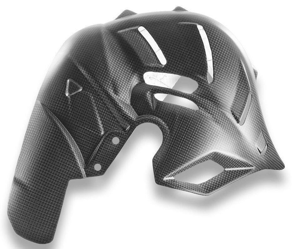 DUCABIKE (DBK) ドゥカバイク (ディービーケー) ドライカーボン 純正エキゾーストマニホールド用 プロテクションカバー 'エア' PANIGALE V4 S DUCATI ドゥカティ その他外装 外装