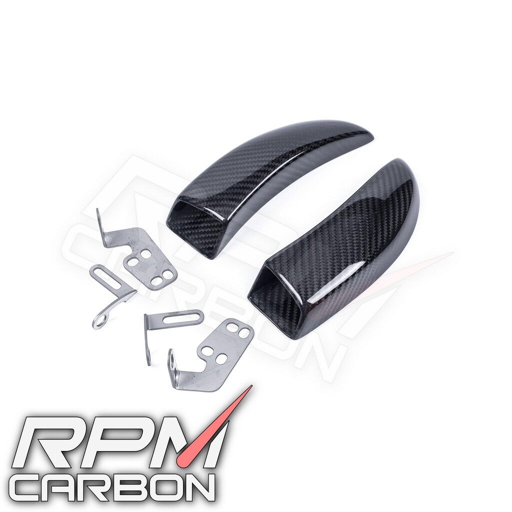 RPM CARBON アールピーエムカーボン Carbon Fiber GP Style Brake Disk Cooler Air Duct APRILIA アプリリア BMW DUCATI ドゥカティ HONDA ホンダ KAWASAKI カワサキ SUZUKI スズキ YAMAHA ヤマハ エアスクープ・エアダクト 外装