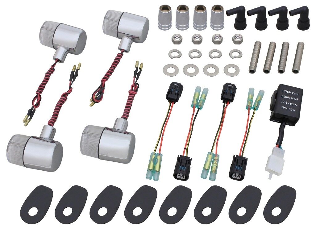 POSH Faith �ݥå��� �ե����� �ּ����� LED71�����󥫡����å� Z650RS Z900RS CAFE KAWASAKI ���掠�� �����󥫡� ��...