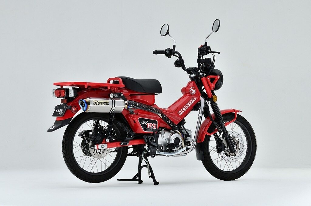 OVER オーヴァー TT-Formula RS アップ フルチタン CT125 HONDA ホンダ フルエキゾーストマフラー マフラー