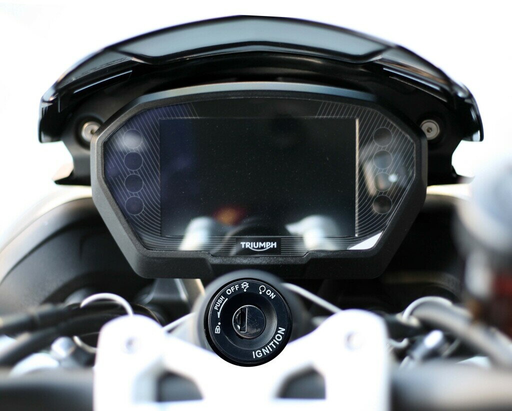 Protecs プロテクス TRIUMPH STREET TRIPLE765 RX/RS/Moto2 トライアンフ ストリートトリプル765 メーター保護フィルム (キズ自己修復 10年耐久) TRIPLE 765 RX RS MOTO2 EDITION メーターフィルム メーター・インジケーター関係 電装系