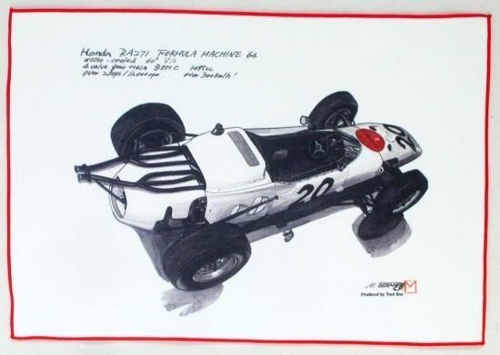 Rakuten - Honda Official Licensed Product ホンダオフィシャルプロダクト ミニタオル ホンダ RA271 HONDA タオル ケミカル