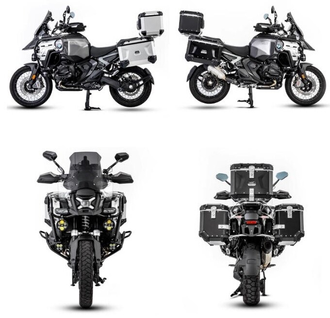 LOBOO ロブー CONQUERORシリーズ スリーケースセット パニアケース 車体用バッグ・...